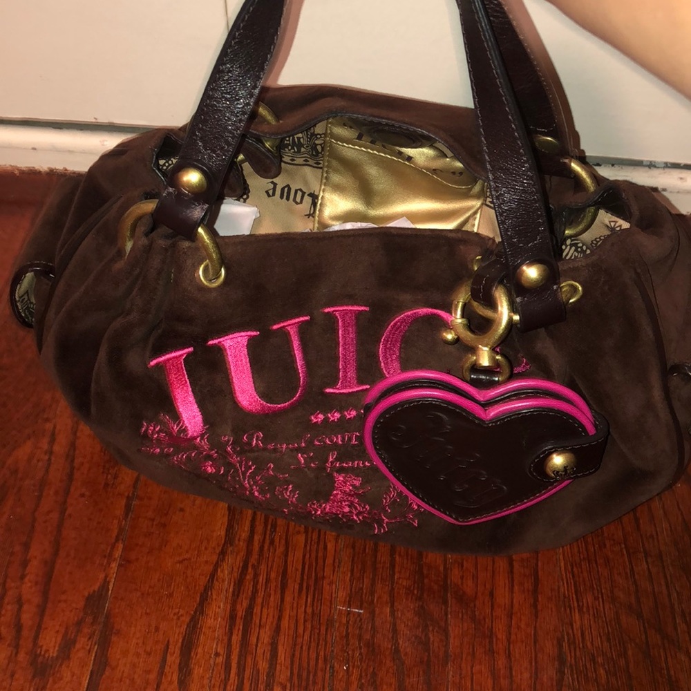 Vintage brown Juicy Couture purse